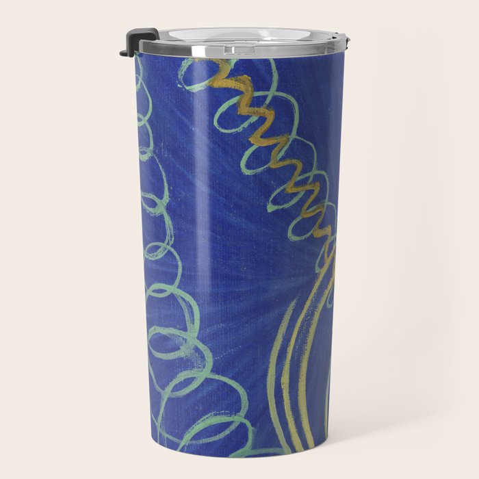 "Primordial Chaos" by Hilma af Klint (1906-1907) Travel Mug Gallery Image 3