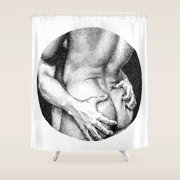 Grab - NOODDOOD Shower Curtain Gallery Image 1