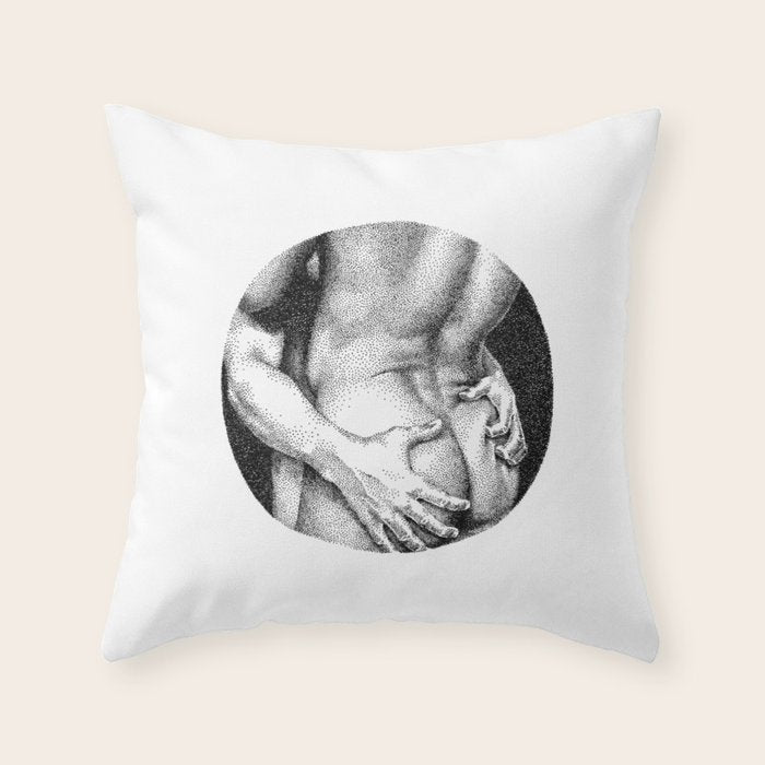 Grab - NOODDOOD Throw Pillow Gallery Image 6