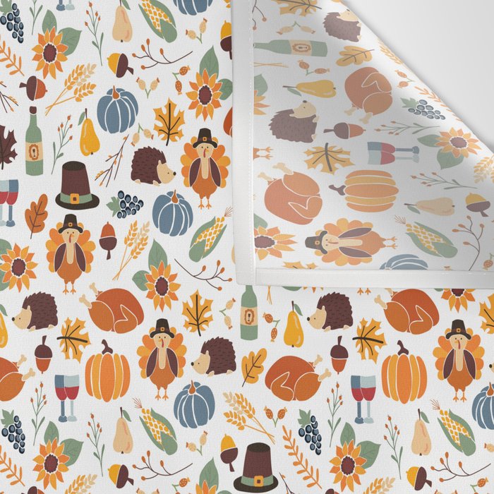 Thanksgiving Celebration Wall Tapestry Gallery Image 3