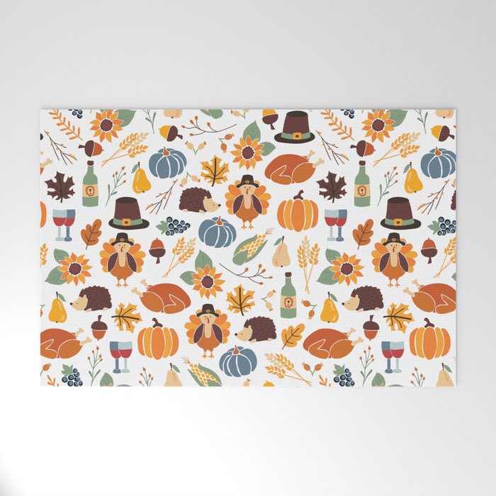 Thanksgiving Celebration Welcome Mat Gallery Image 1