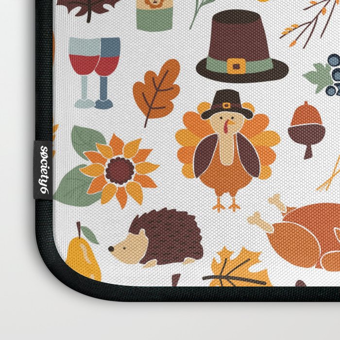 Thanksgiving Celebration Laptop Sleeve Gallery Image 3