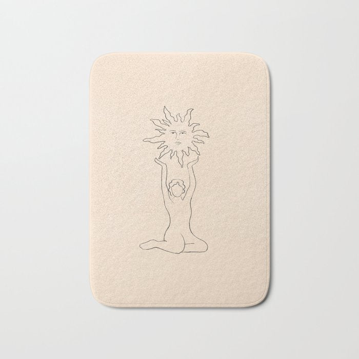Sunshine in my Hands Bath Mat Gallery Image 1