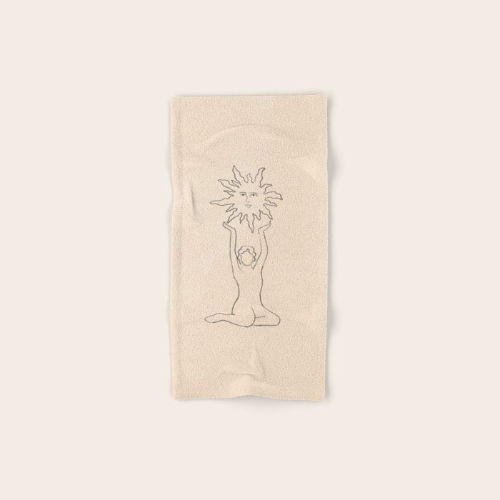 Sunshine in my Hands Bath Towel Gallery Image 1