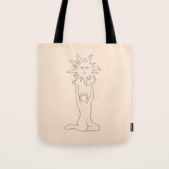 Sunshine in my Hands Tote Bag Gallery Image 1