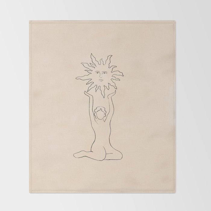 Sunshine in my Hands Throw Blanket Gallery Image 2