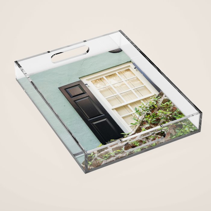 Colors of Charleston, No. 1 x Charleston South Carolina Photography Acrylic Tray Gallery Image 1