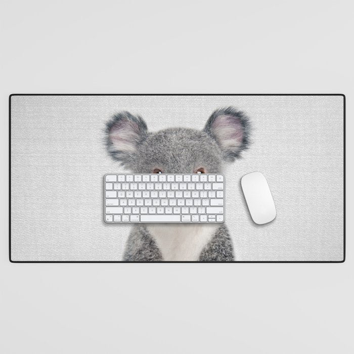 Baby Koala - Colorful Desk Mat Gallery Image 1