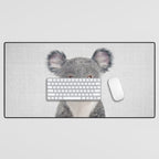 Baby Koala - Colorful Desk Mat Gallery Image 1