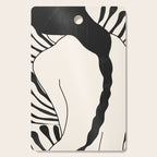 Abstract Art Nude Woman Cutting Board Gallery Image 1