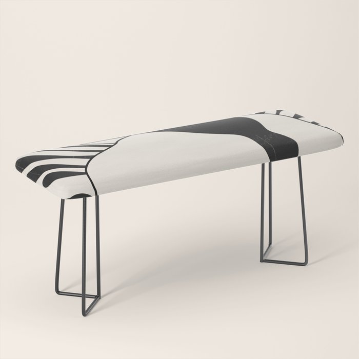 Abstract Art Nude Woman Bench Gallery Image 1