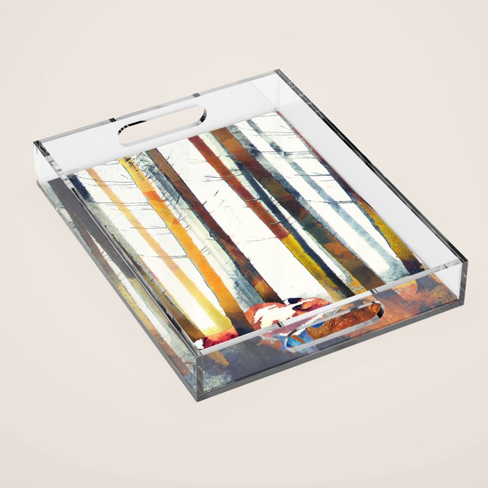 Autumn Hunt Acrylic Tray Gallery Image 1