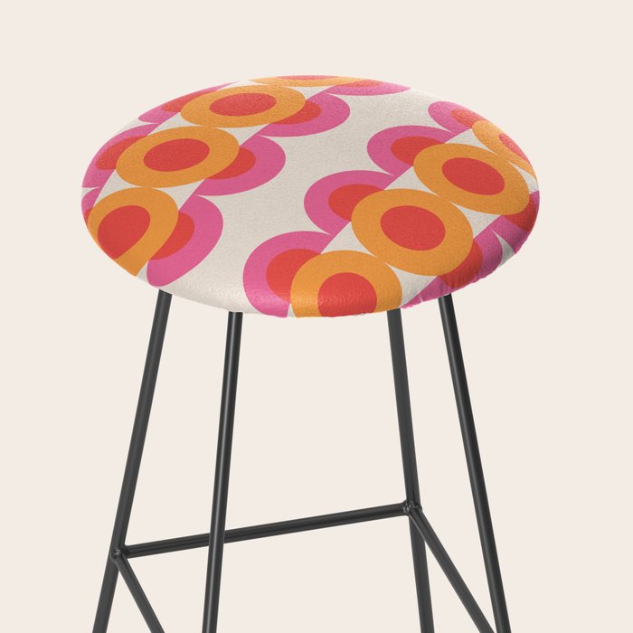 70's pattern no2 Stool Gallery Image 2