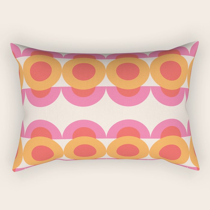 70's pattern no2 Rectangular Pillow Gallery Image 2