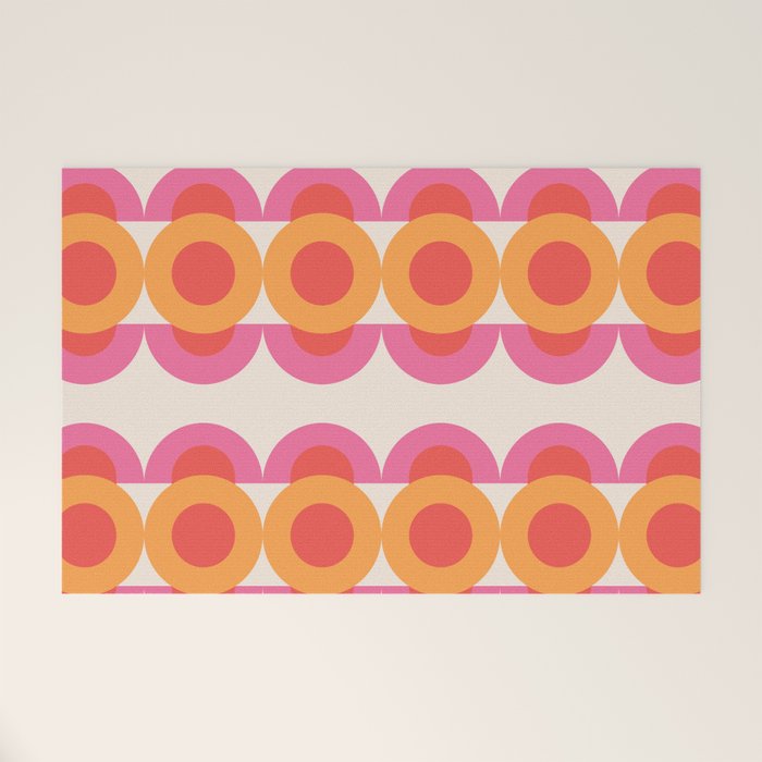 70's pattern no2 Welcome Mat Gallery Image 1