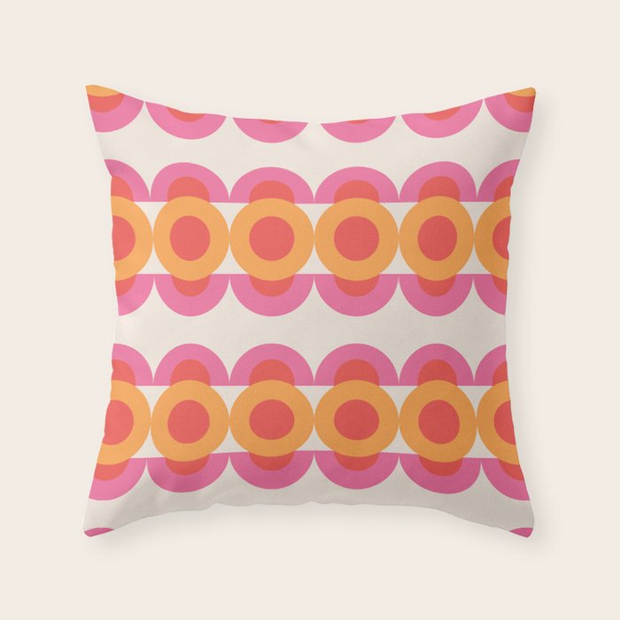 70's pattern no2 Throw Pillow Gallery Image 6