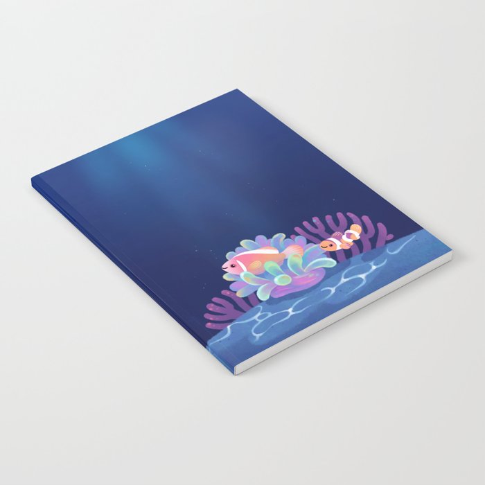 Pink skunk clownfish Notebook Gallery Image 1