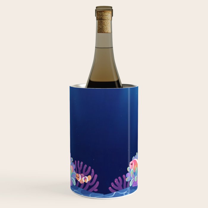 Pink skunk clownfish Wine Chiller Gallery Image 1