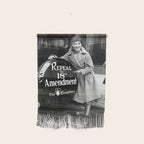 Roaring twenties repeal alcoholic prohibition volstad 18th amendment act flapper protest black and white vintage photograph - photography - photographs Wall Hanging Gallery Image 1