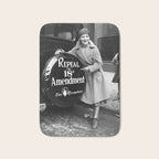 Roaring twenties repeal alcoholic prohibition volstad 18th amendment act flapper protest black and white vintage photograph - photography - photographs Bath Mat Gallery Image 1