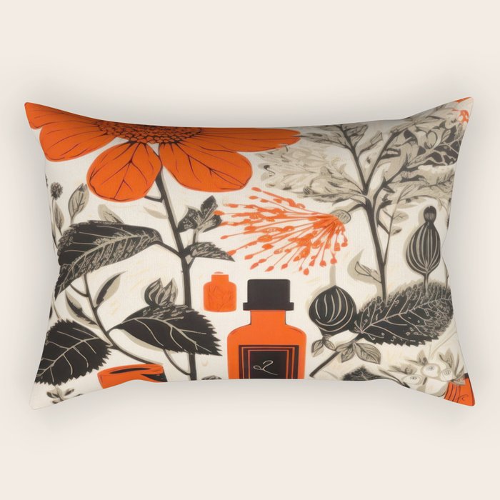 Plant Medicine Rectangular Pillow Gallery Image 1