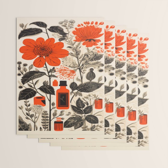 Plant Medicine Wrapping Paper Gallery Image 3