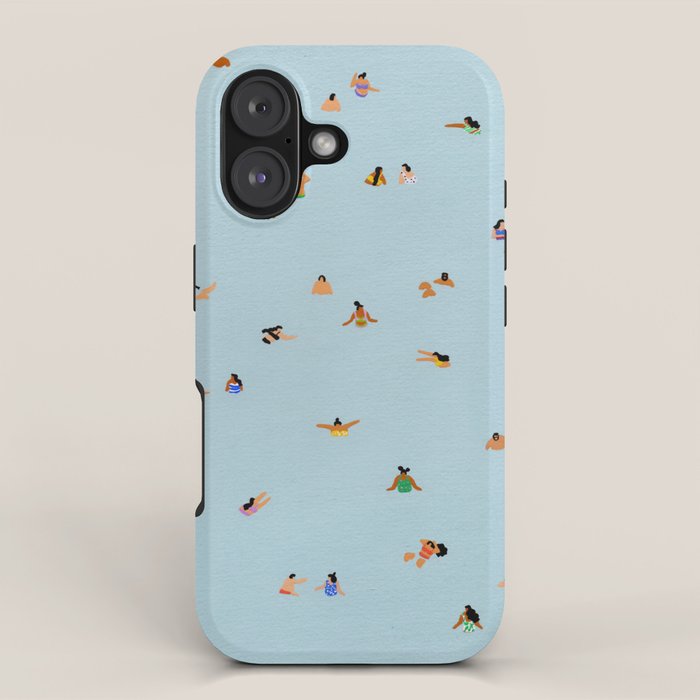 Dusty blue II iPhone Case Gallery Image 1