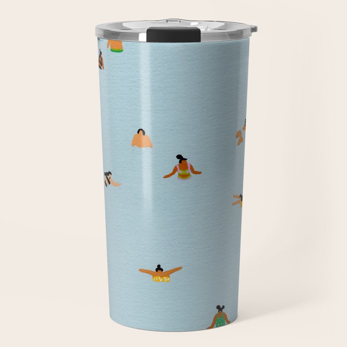 Dusty blue II Travel Mug Gallery Image 1