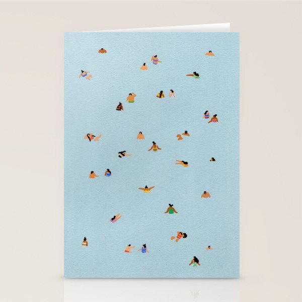 Dusty blue II Stationery Card Gallery Image 2