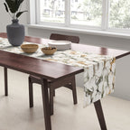 Fall Winter Woodland Deer Animals Table Runner Gallery Image 2