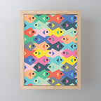 Fish tessellation Mini Art Print Gallery Image 1