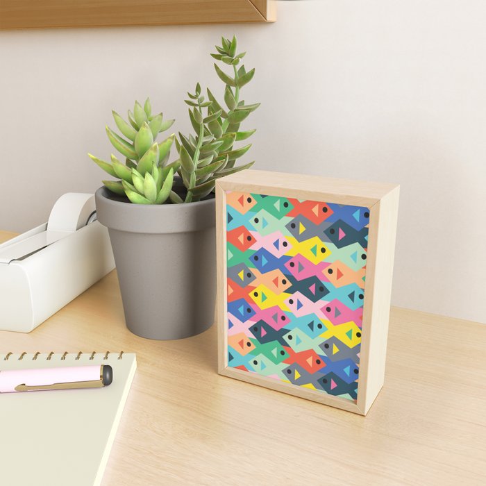 Fish tessellation Mini Art Print Gallery Image 2