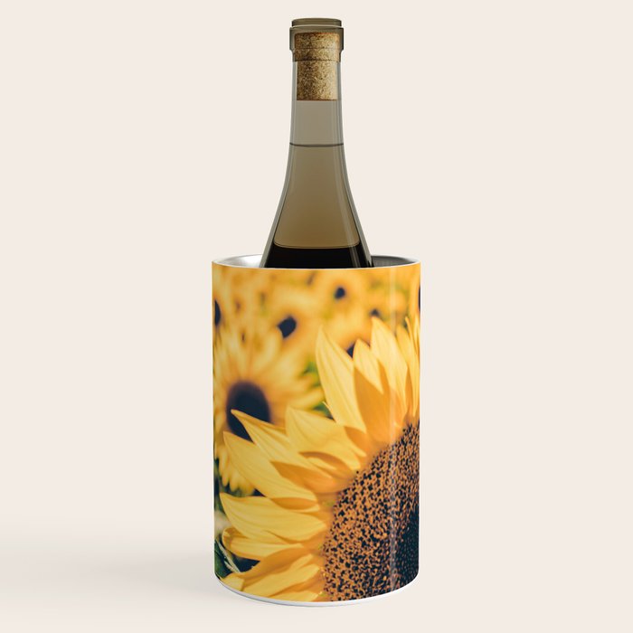 Sunflower Field Wine Chiller Gallery Image 2