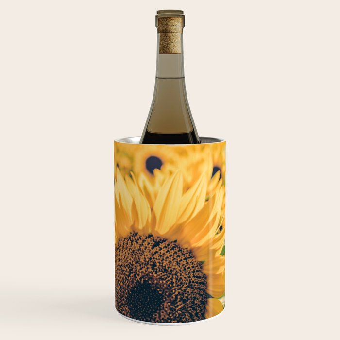 Sunflower Field Wine Chiller Gallery Image 1