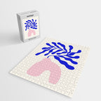Blue Matisse Ferns II Jigsaw Puzzle Gallery Image 2