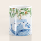 Blue and White Ginger Jar Orange Tree  Coffee Mug Gallery Image 4