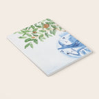 Blue and White Ginger Jar Orange Tree  Notebook Gallery Image 3