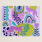 Two Pink Cheetahs Jigsaw Puzzle Gallery Image 1