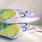 Two Pink Cheetahs Pillow Sham Gallery Image 3