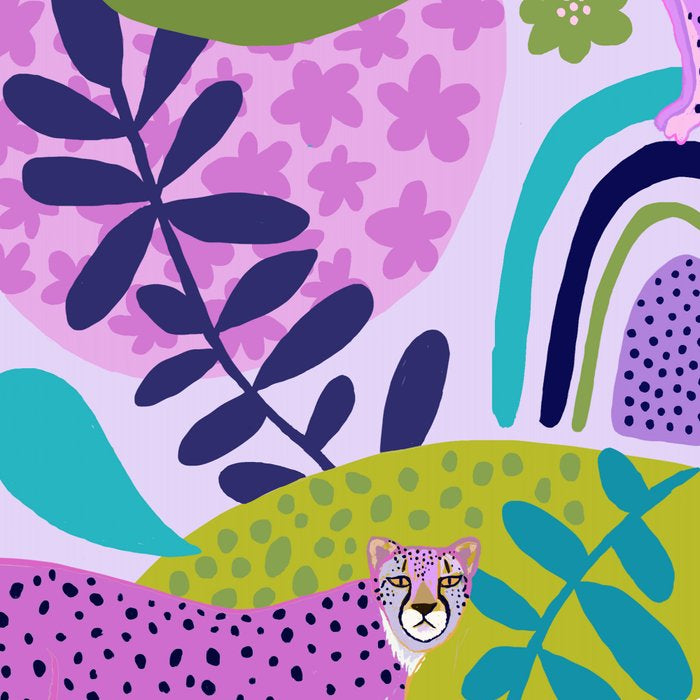 Two Pink Cheetahs Coffee Mug Gallery Image 2