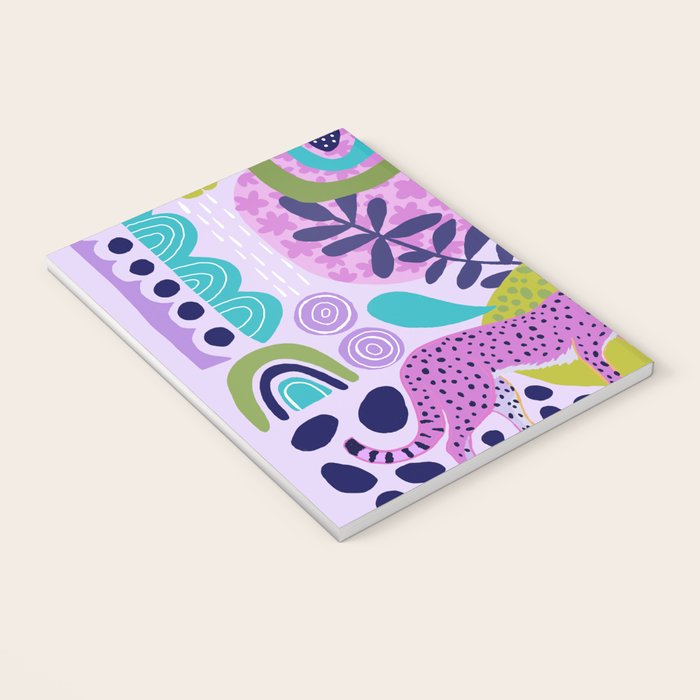Two Pink Cheetahs Notebook Gallery Image 3
