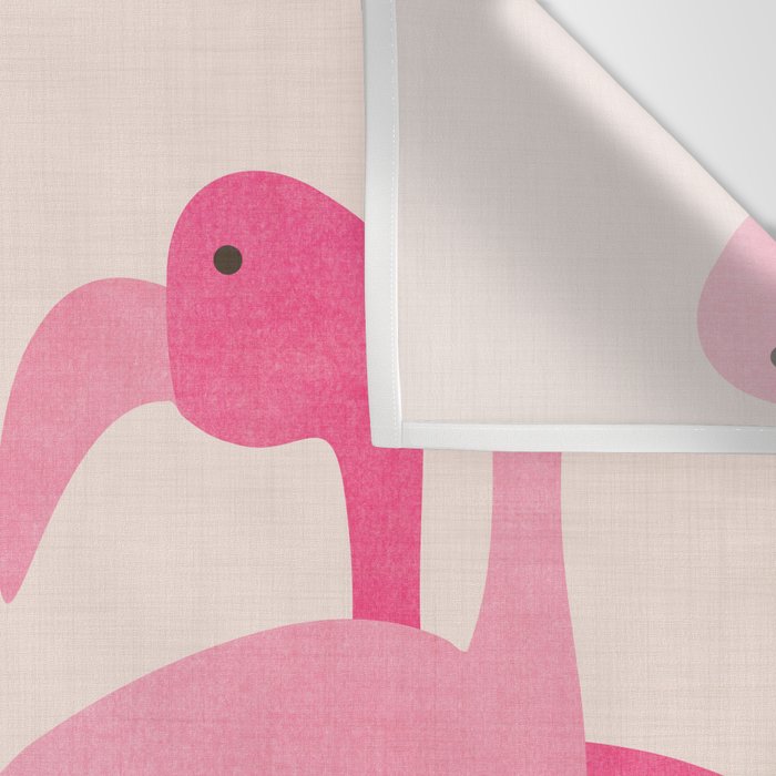 Florida Flamingos Wall Tapestry Gallery Image 3