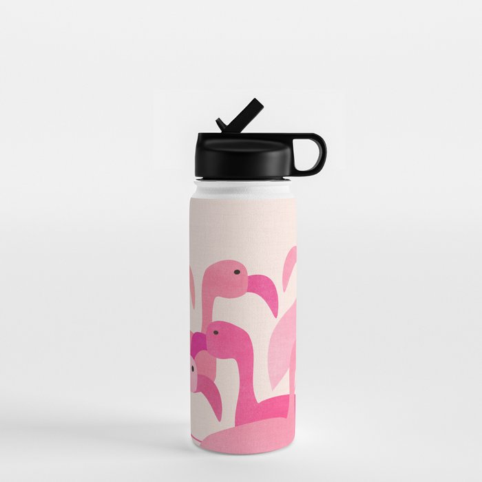 Florida Flamingos Water Bottle Gallery Image 1