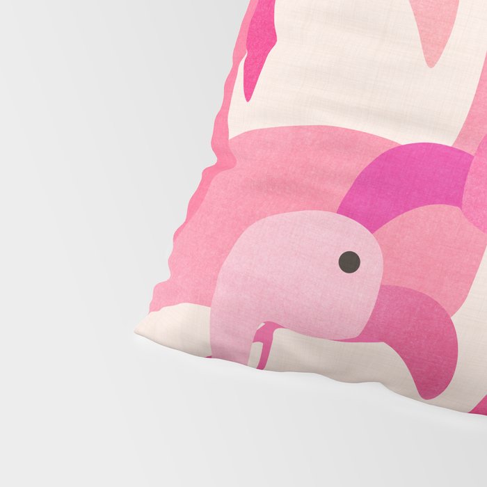 Florida Flamingos Pillow Sham Gallery Image 4