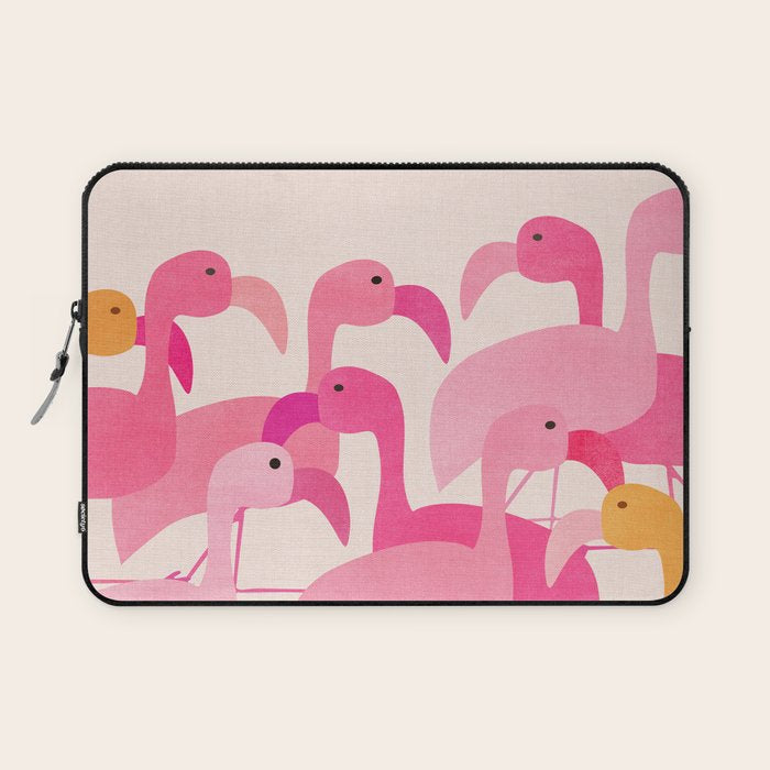 Florida Flamingos Laptop Sleeve Gallery Image 1