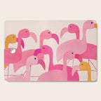 Florida Flamingos Cutting Board Gallery Image 1