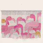 Florida Flamingos Wall Hanging Gallery Image 1
