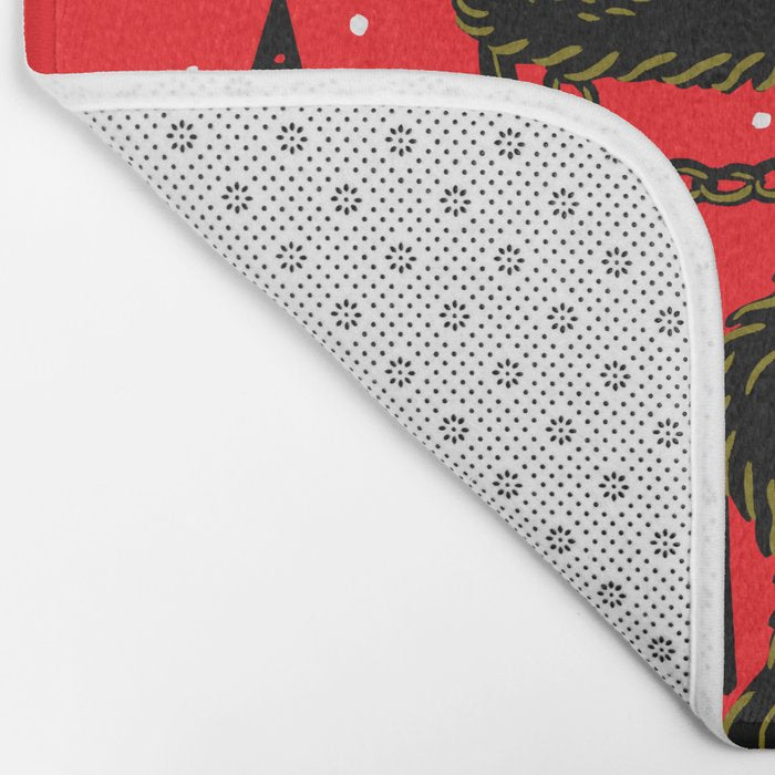 Krampus Bath Mat Gallery Image 2