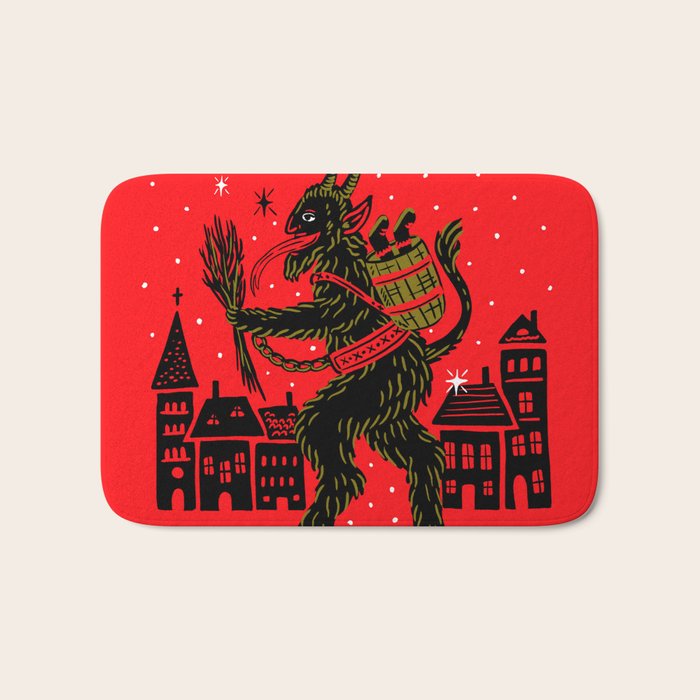 Krampus Bath Mat Gallery Image 1