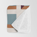 Minimalist 3D Pattern XVIII Throw Blanket Gallery Image 3